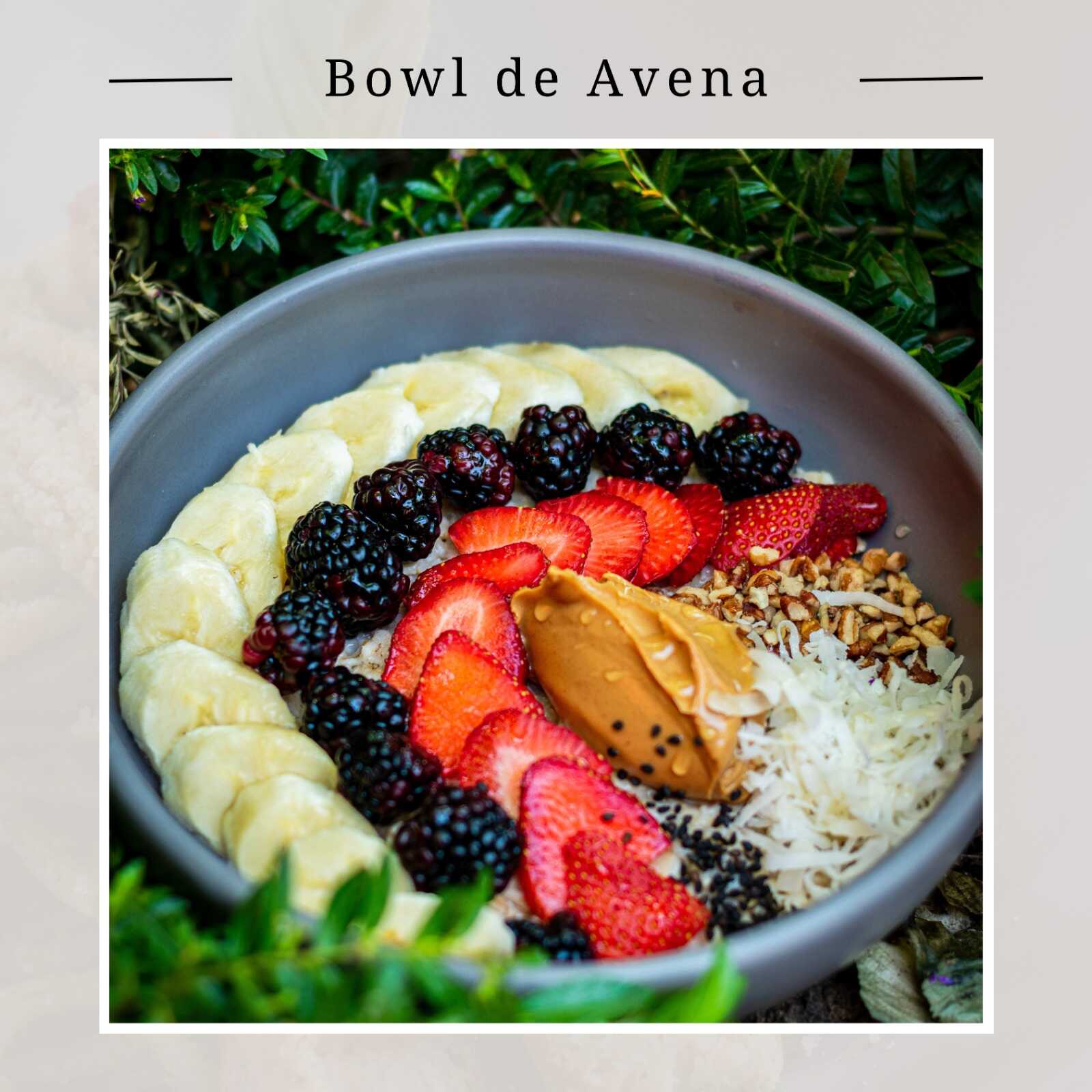 Bowl con Fruta