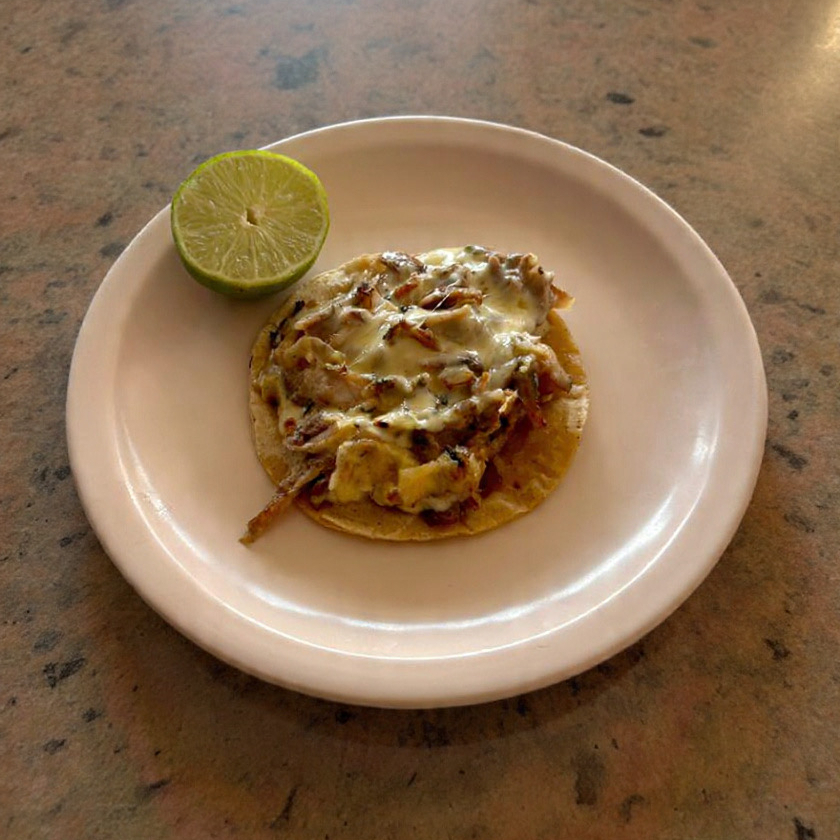 Taco Oriental con queso(PZA)