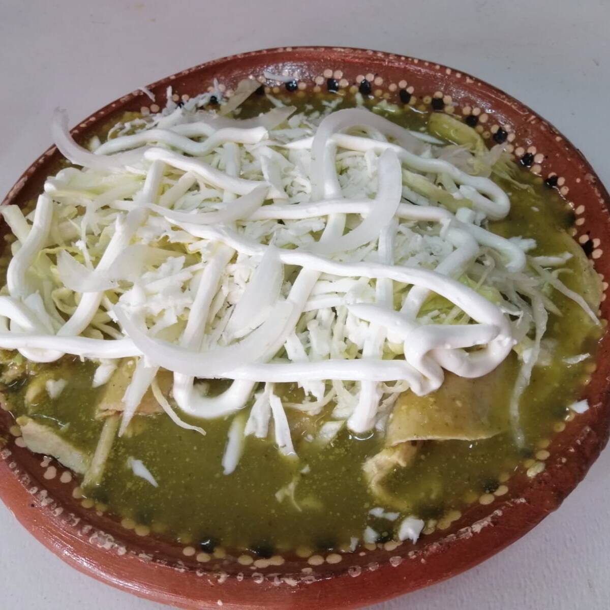 4 Enchiladas Verdes