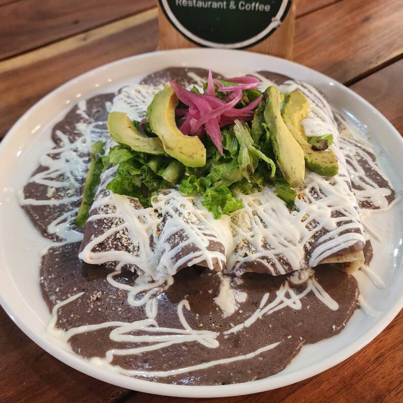 Enfrijoladas