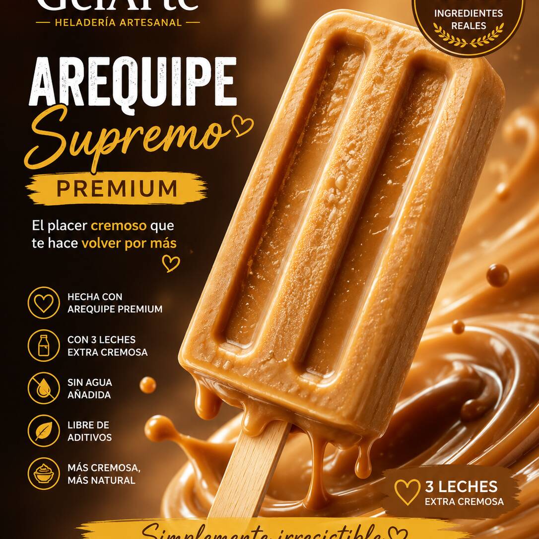 Paleta de Arequipe Supremo Premium