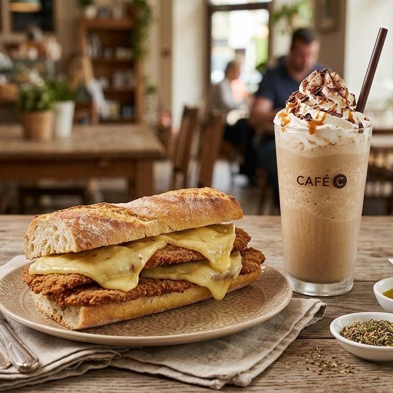 Combo Baguette + Frappé