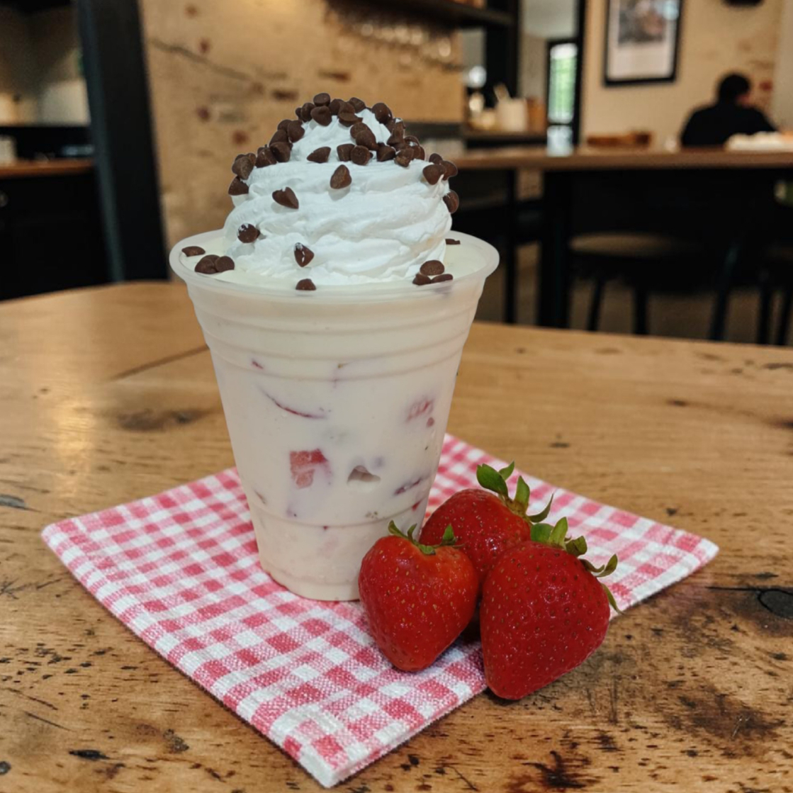 Fresas con Chispas de Chocolate