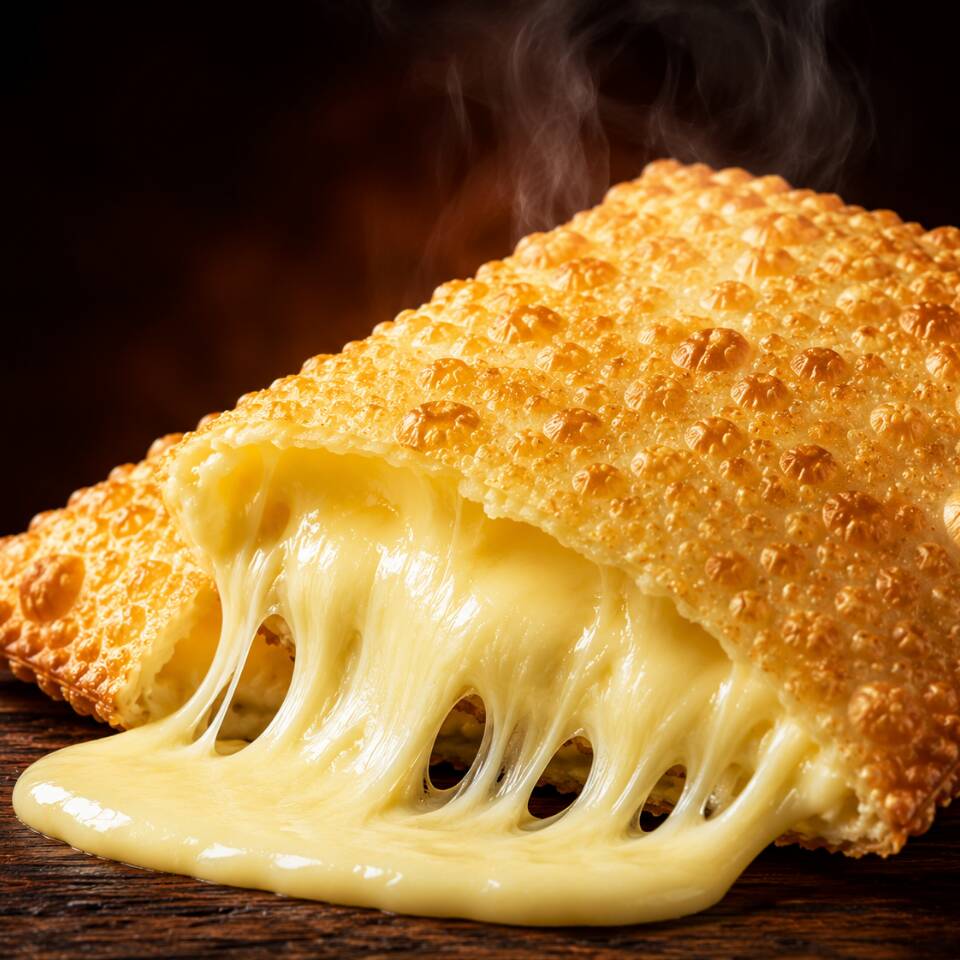 Queijo mussarela.