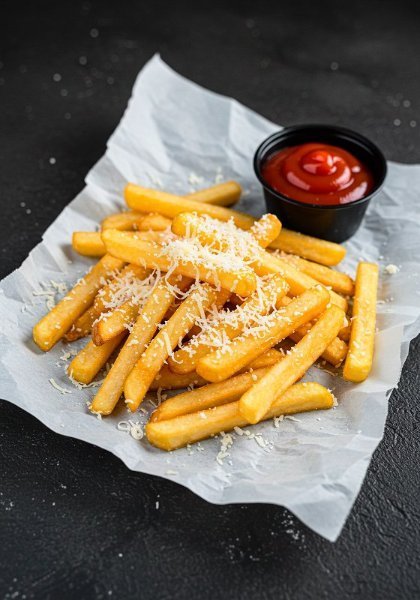 Papas Fritas con Parmesano
