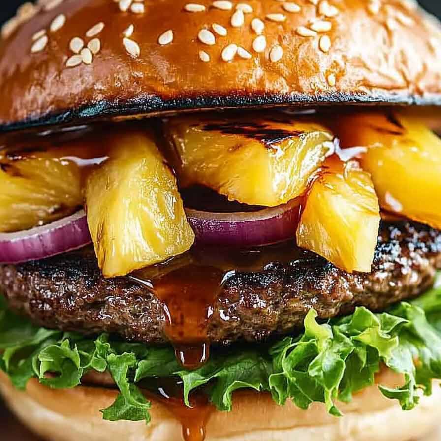 HAMBURGUESA HAWAIANA