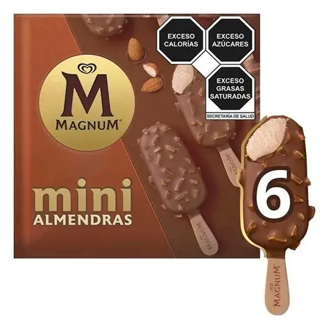 Magnum Mini Almendras (6pzs)