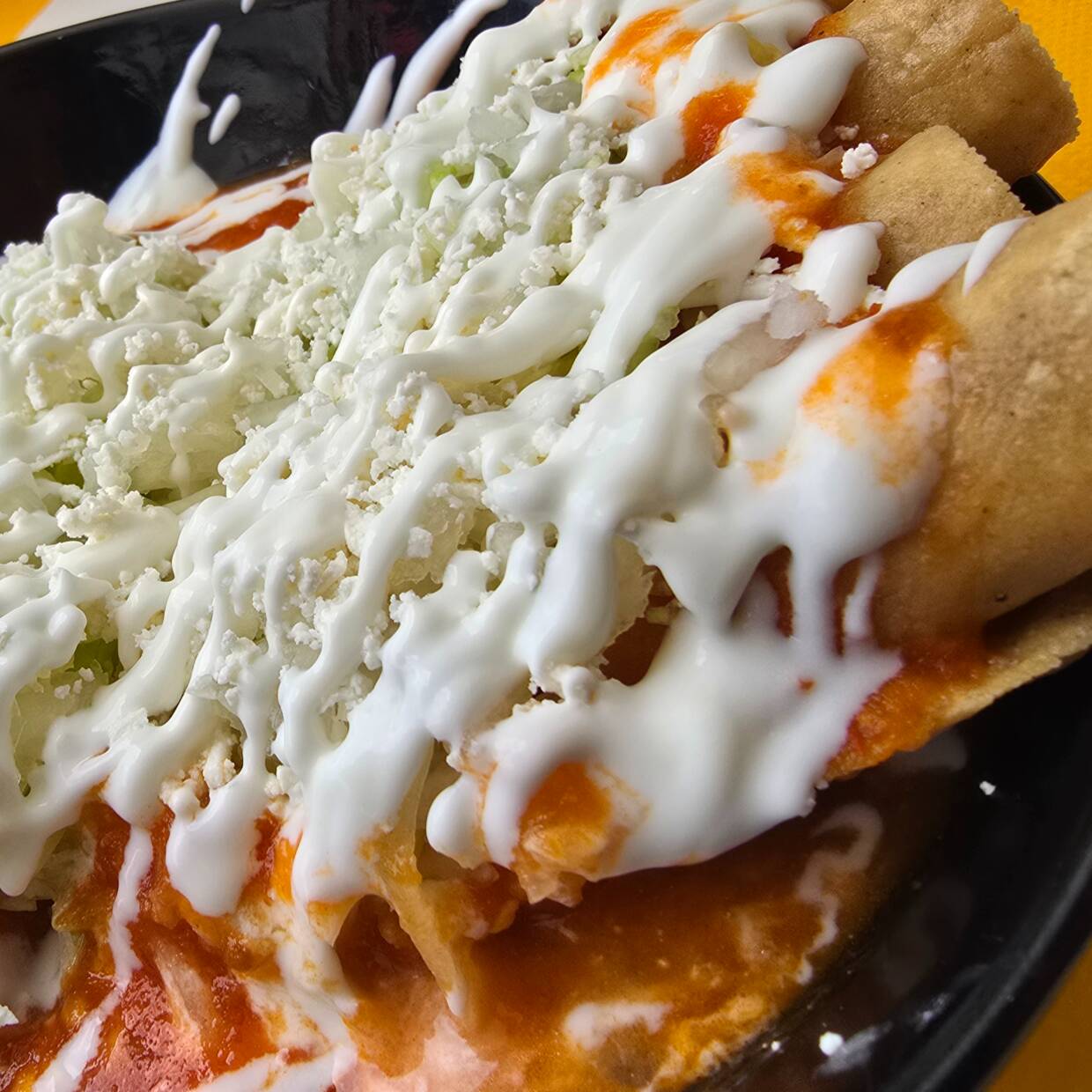Tacos Ahogados de Pollo