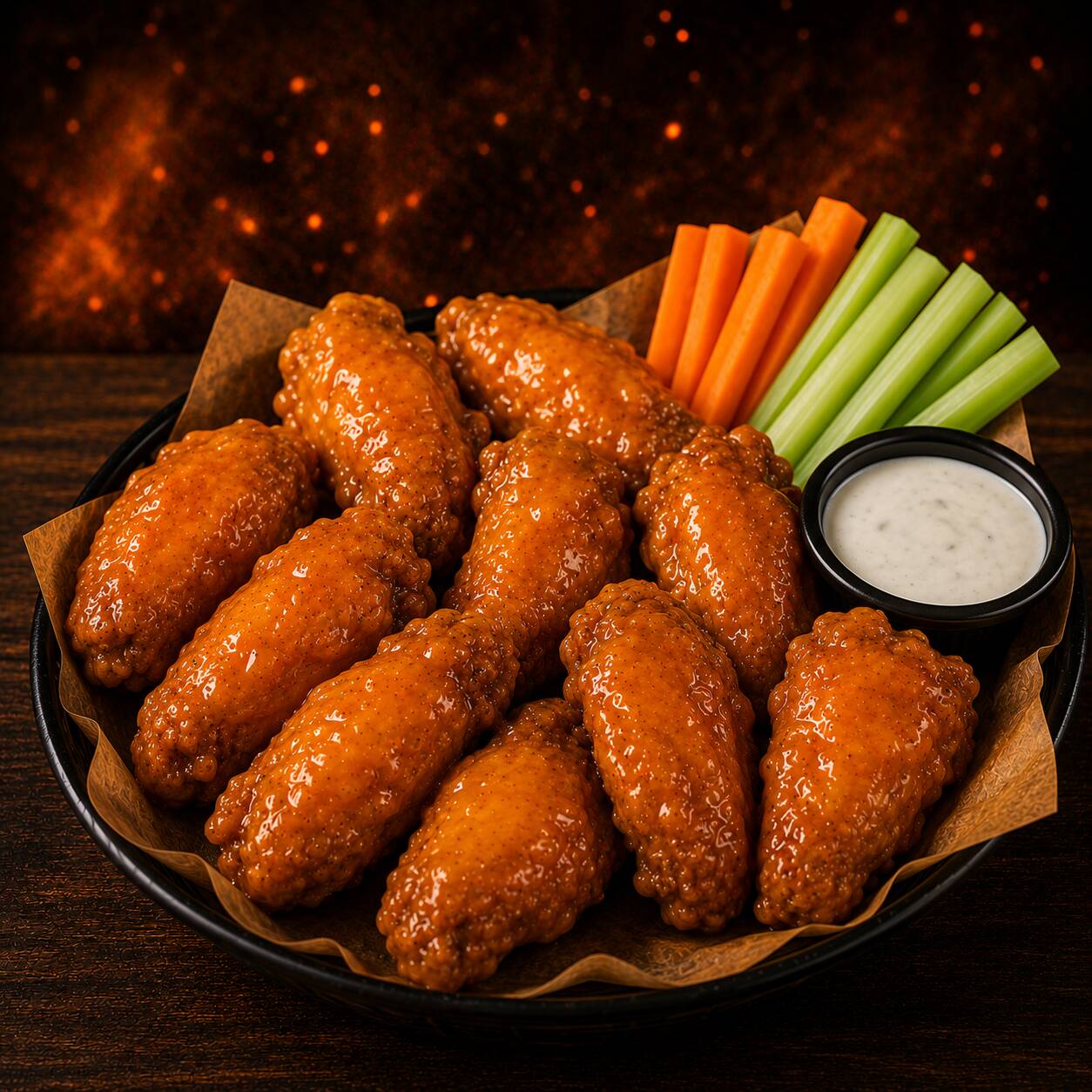 10 Piezas de Alitas