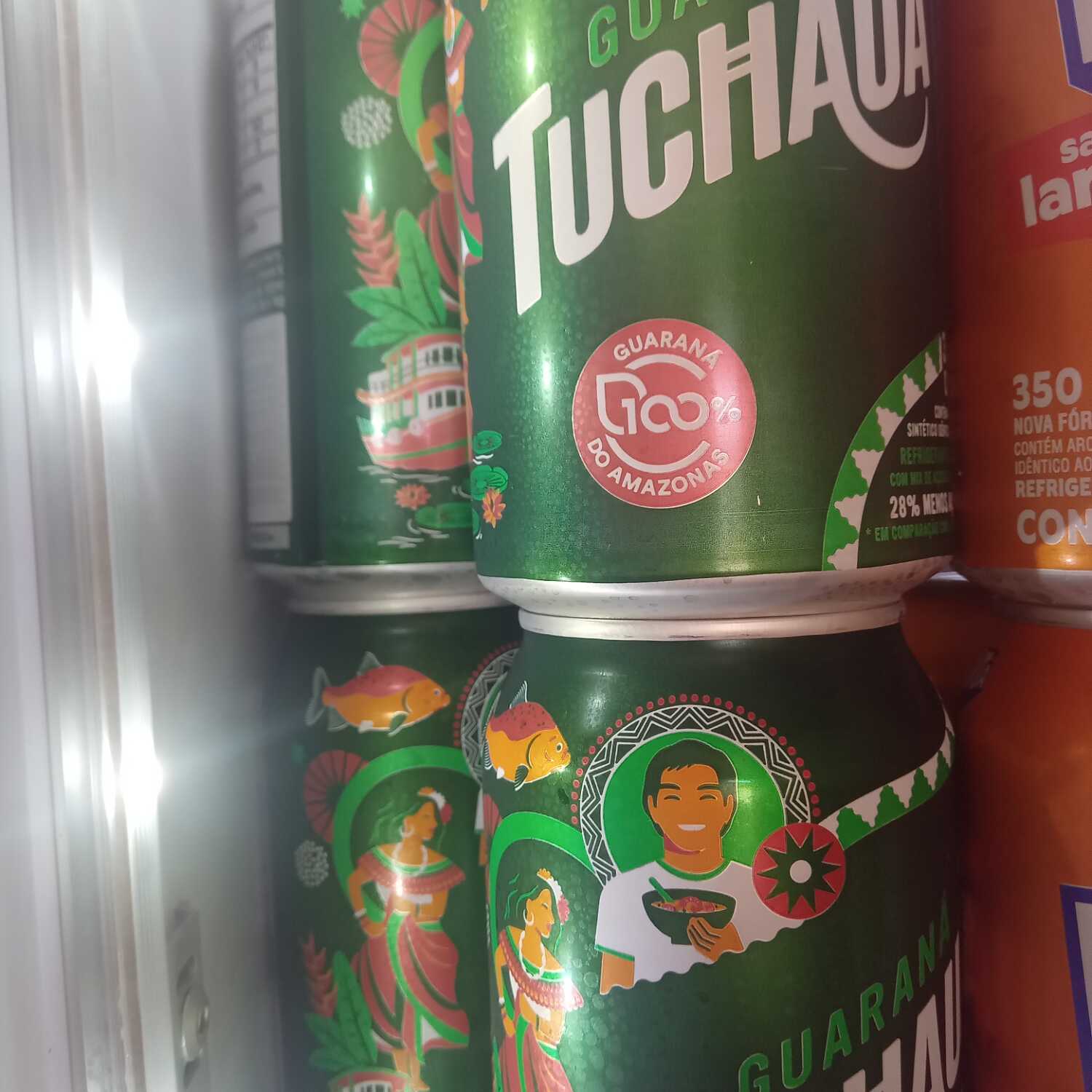 Guarana tuchaua 8.00 reais Serve até 1 pessoa..