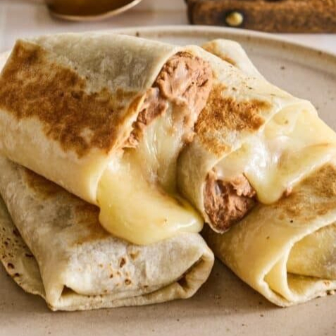 BURRO DE FRIJOLES CON QUESO