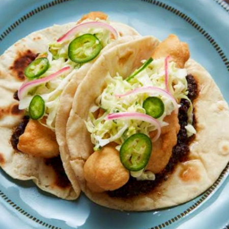 Quesadilla + Taco de Pescado