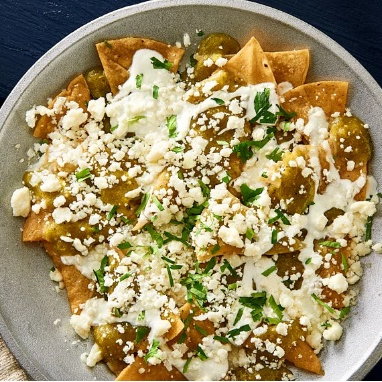 Chilaquiles Verdes Sencillos