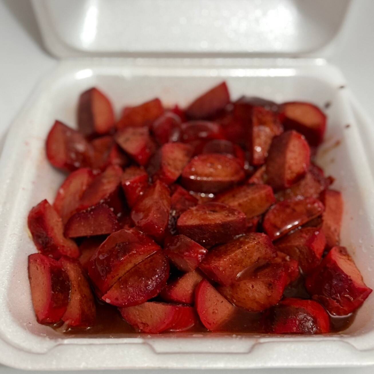 Salchichas Asadas.