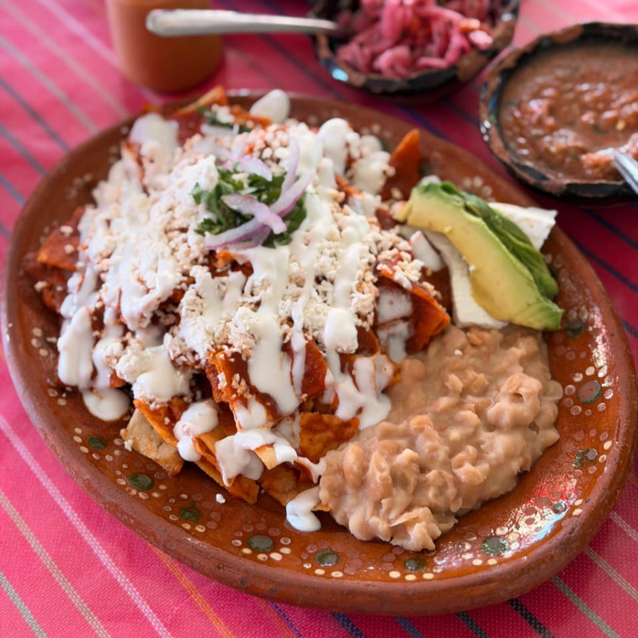 Chilaquiles Rojos