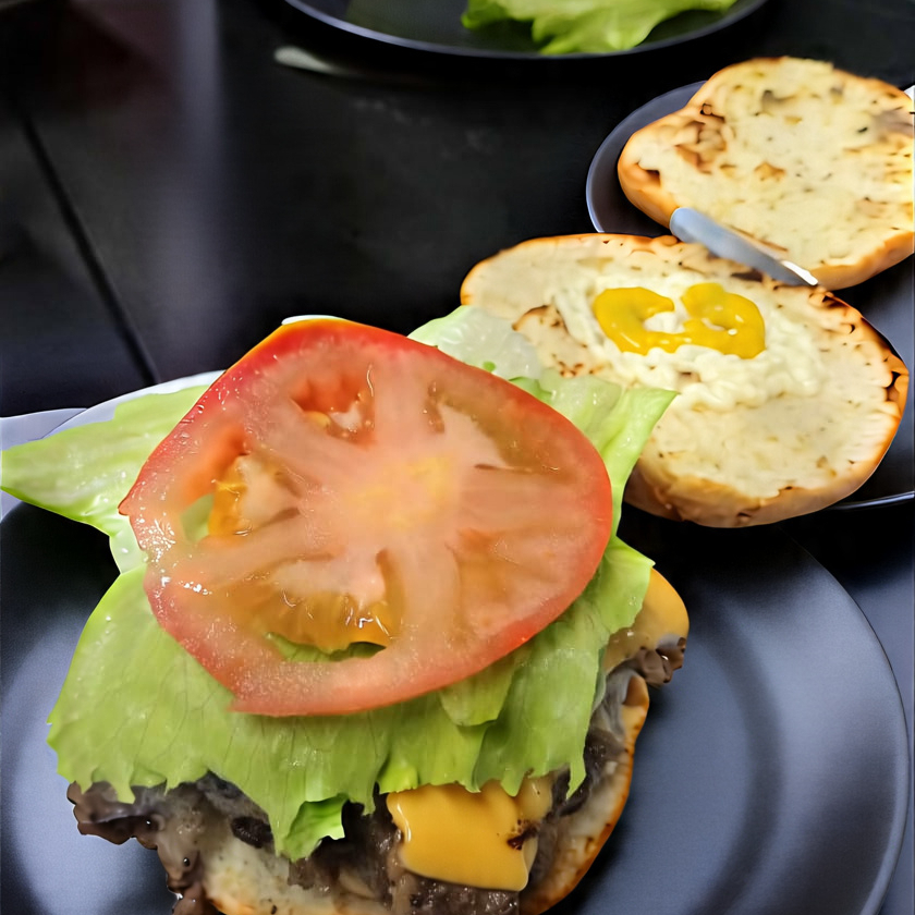 Hamburguesa Doble con Queso