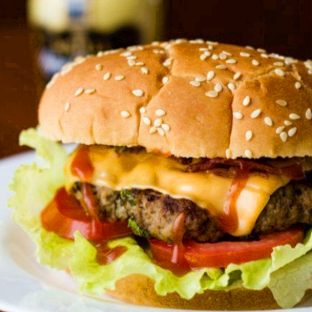 HAMBURGUESA SENCILLA