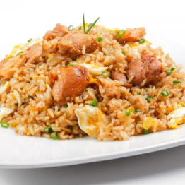 Arroz Chaufa de Pollo al Wok