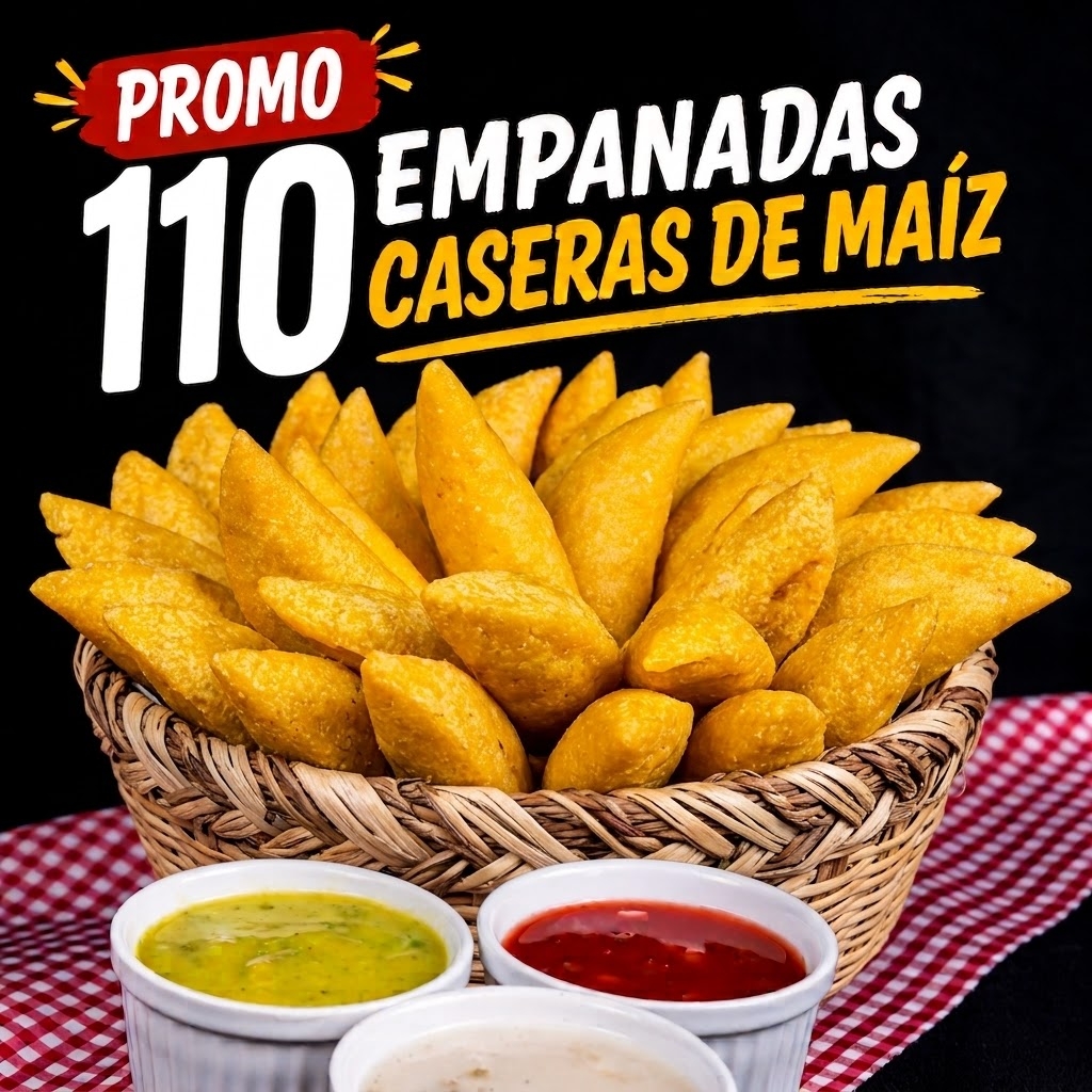 Promo Pague 100 Lleve 110 Empanadas