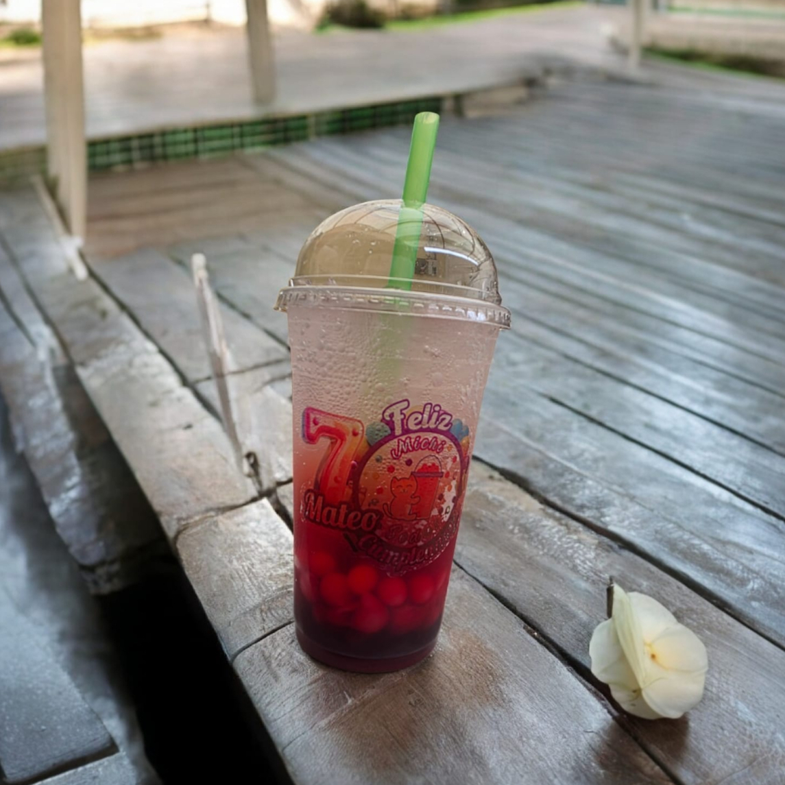 Soda Italiana de Frutos Rojos