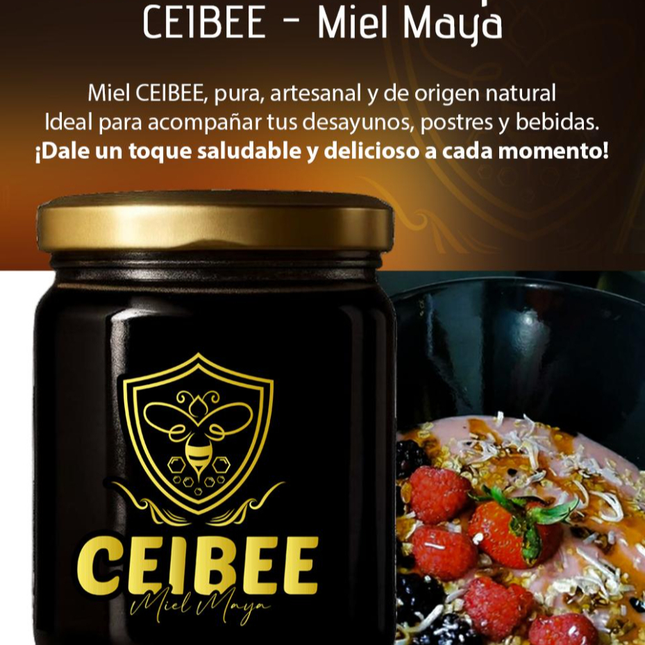 Miel Multifloral Tropical CEIBEE - Miel Maya 500ml