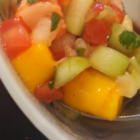 1/2 Litro de Ceviche Tropical Camarón