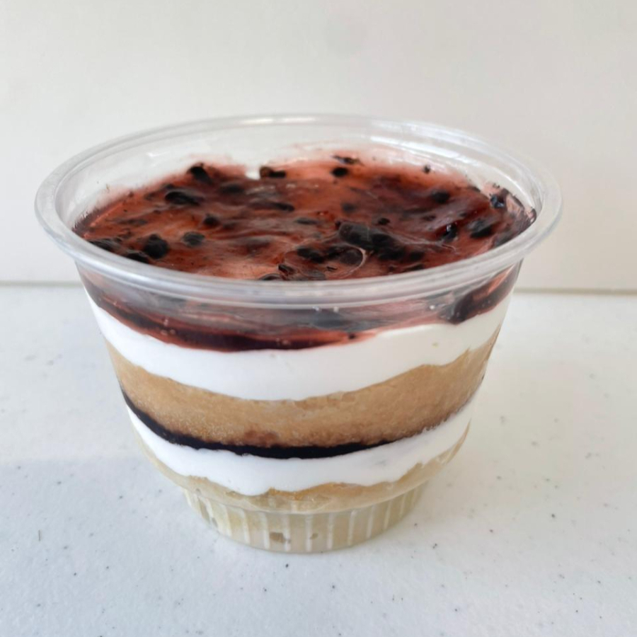 Mojadito de Queso con Zarzamora