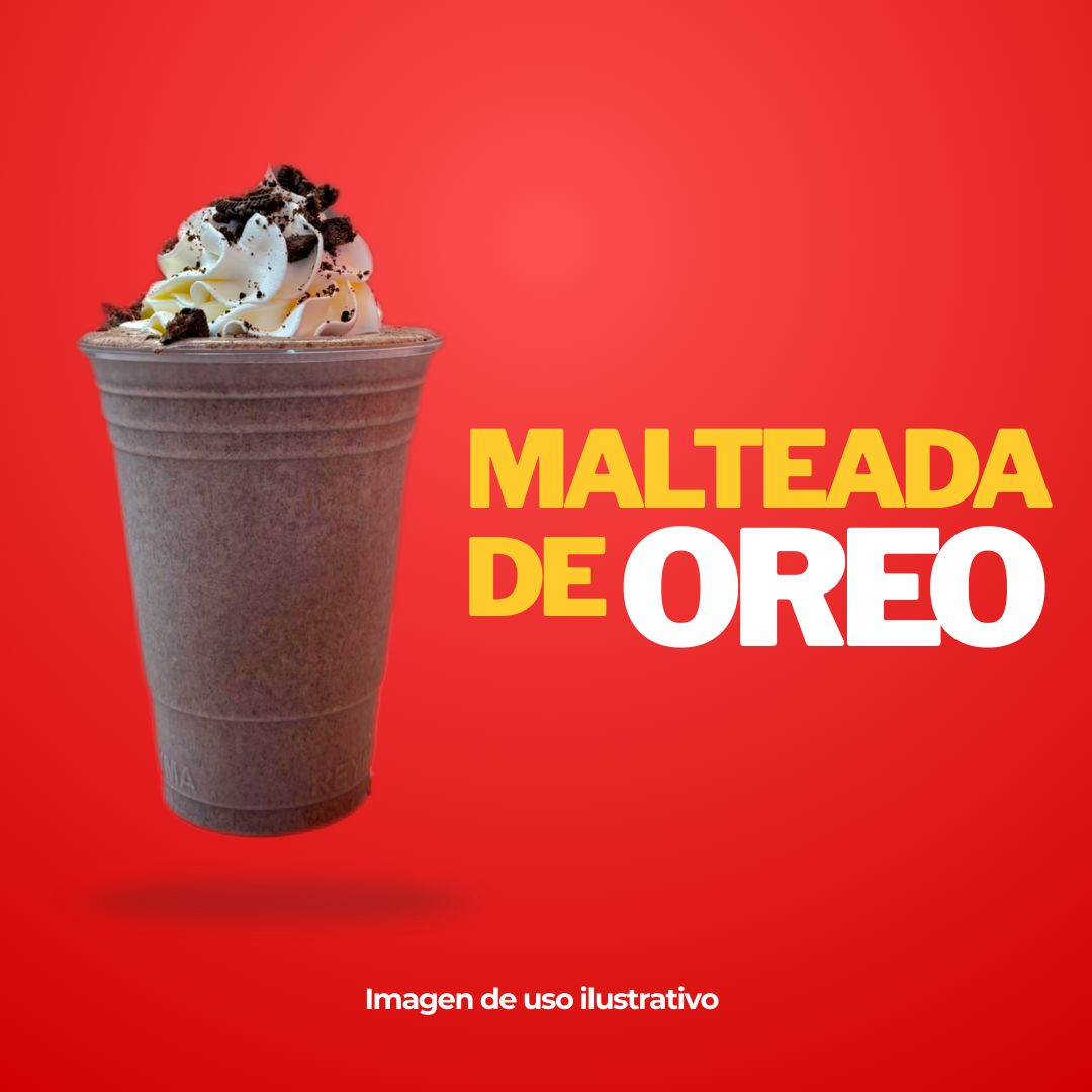 Malteada de Oreo