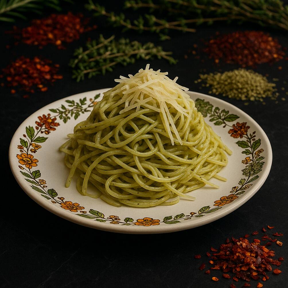 SPAGUETTI AL PESTO