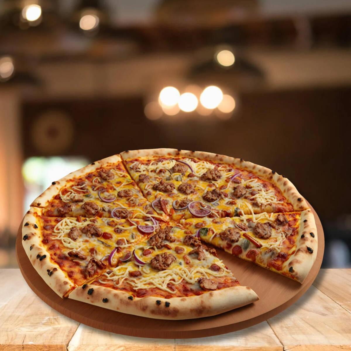 Pizza de Arrachera