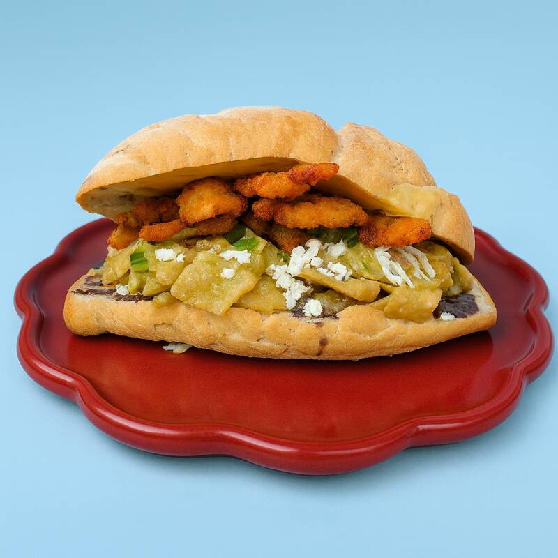 Torta de Chilaquiles