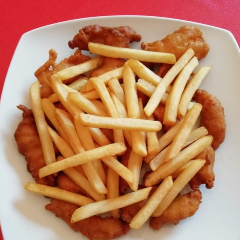 Pollo con Papas