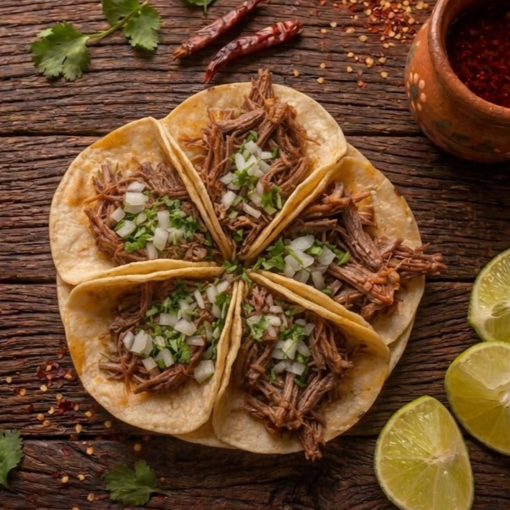 ORDEN DE 5 TACOS BLANDOS