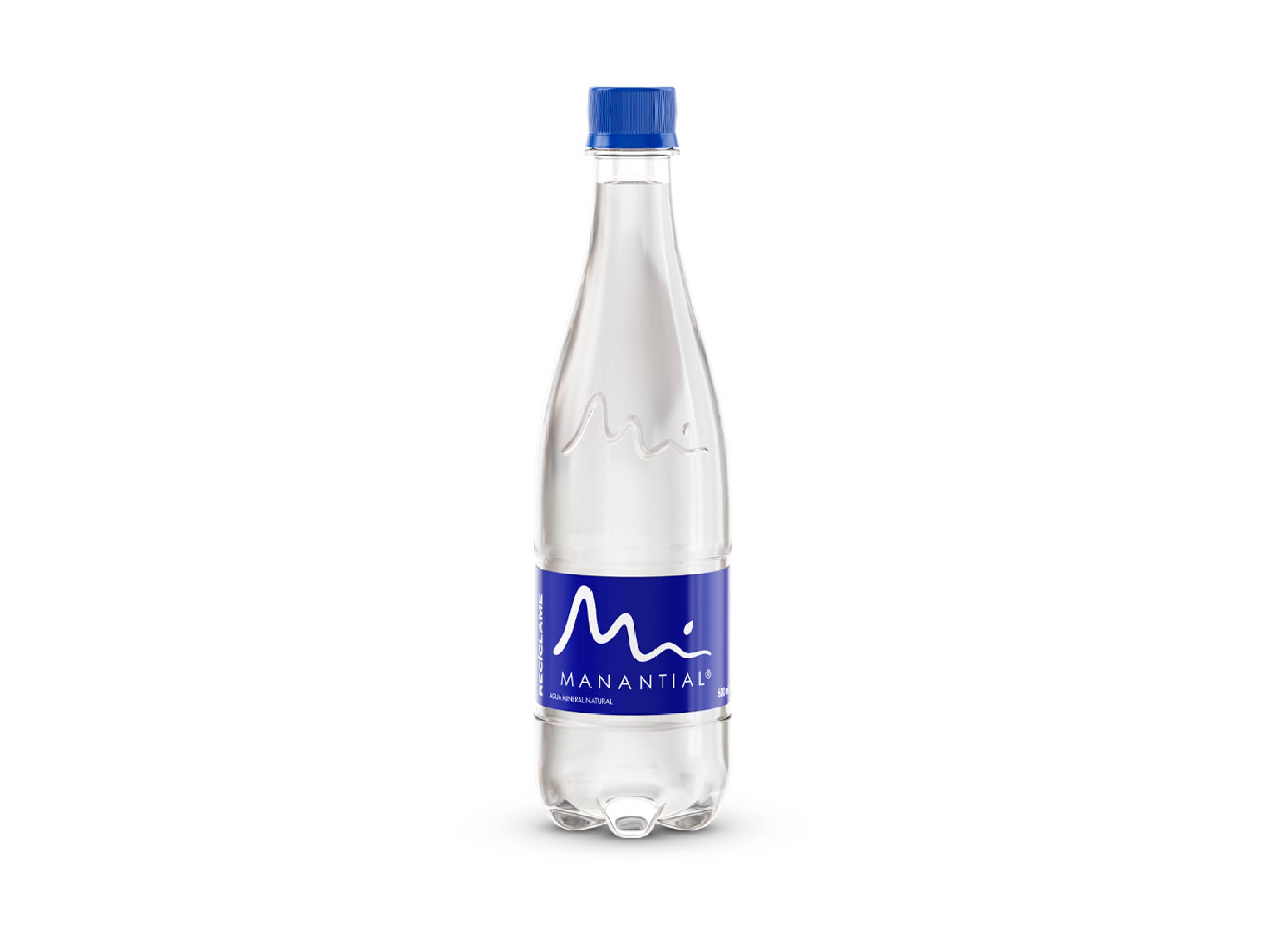 Agua manantial 600 ml sin gas