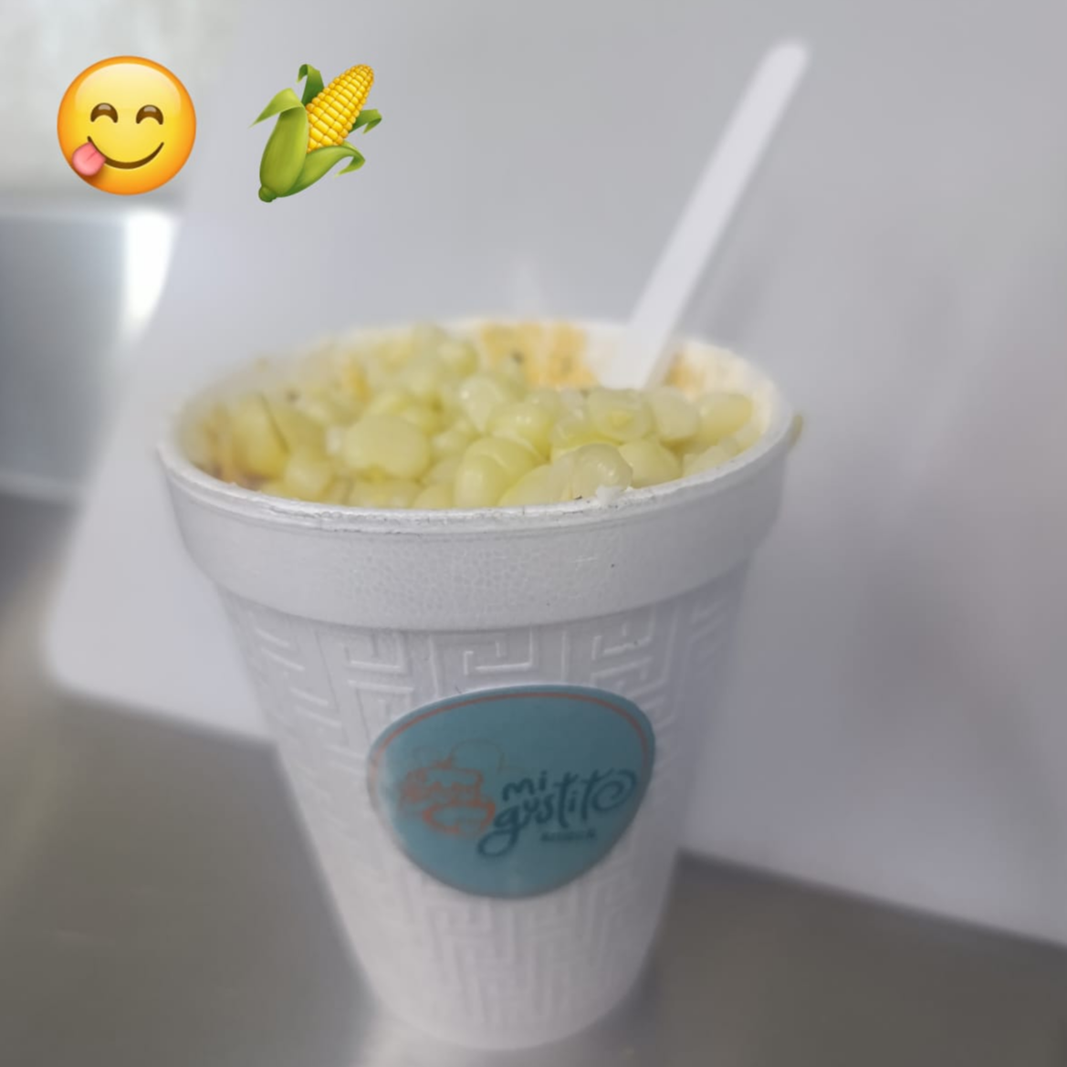 Elote Rebanado Sal y Limon