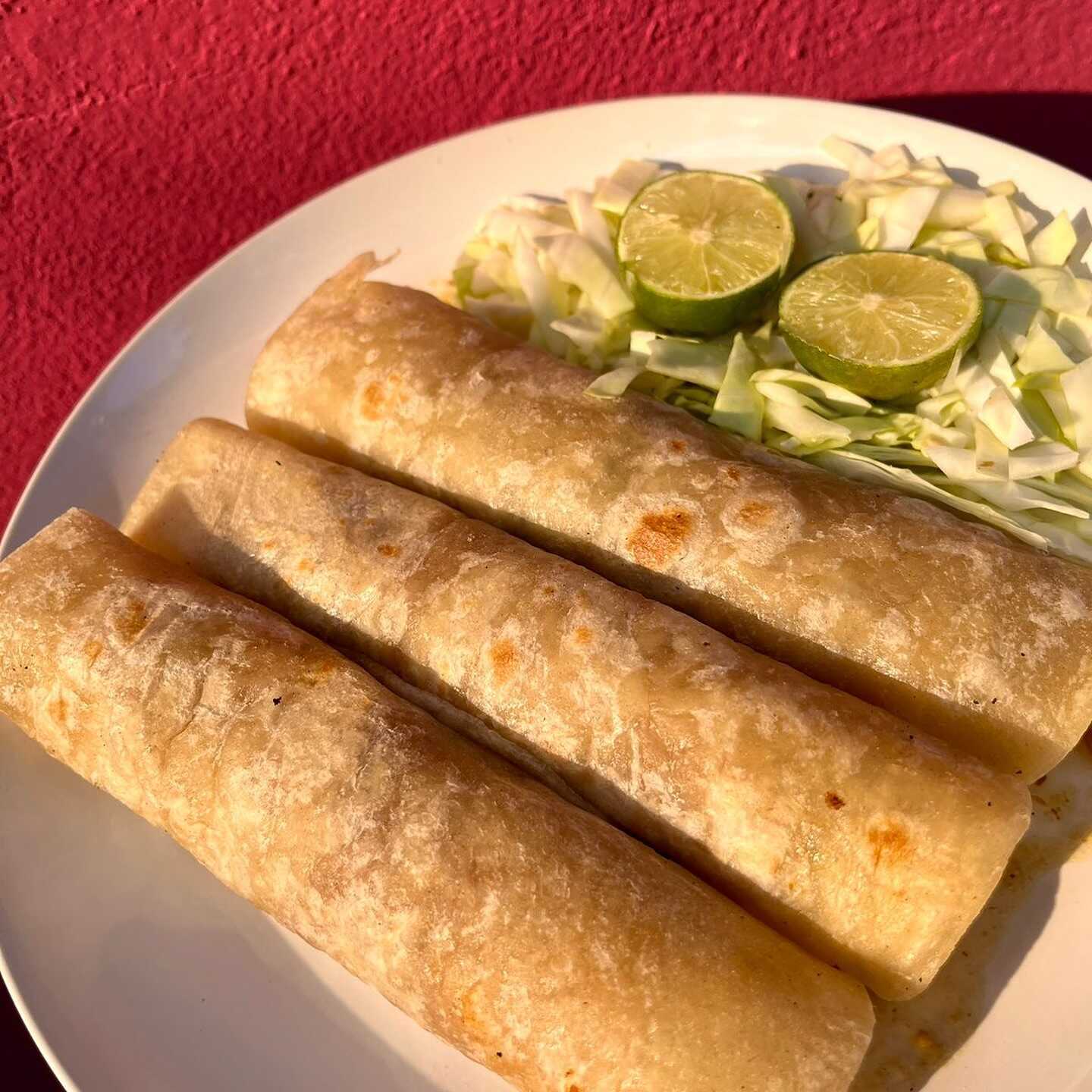 Flautas de harina