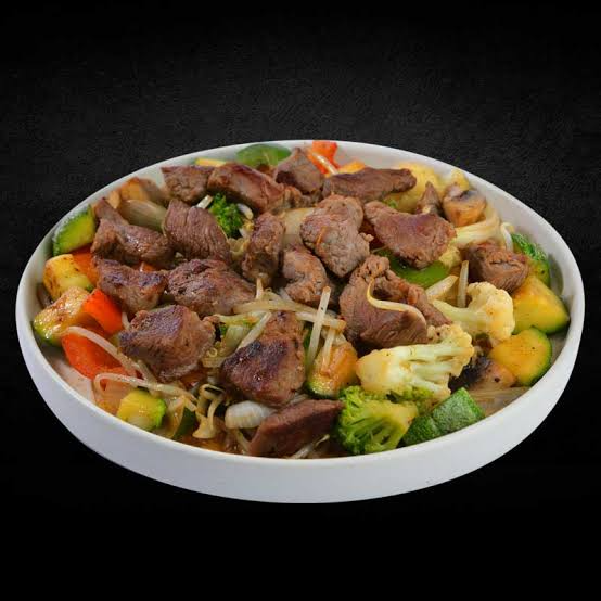 Tepanyaki Cerdo Marinado