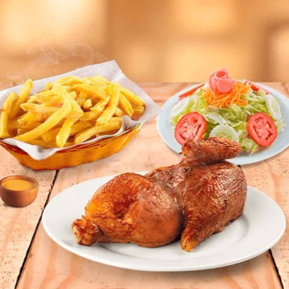 1/2 Pollo a la Brasa