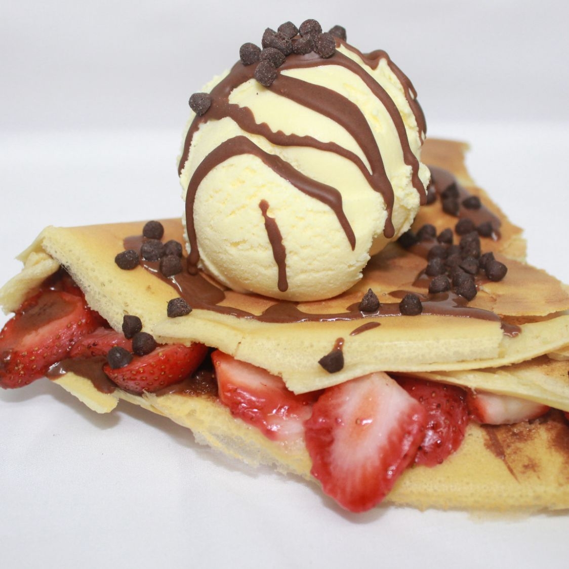 Crepas con Helado