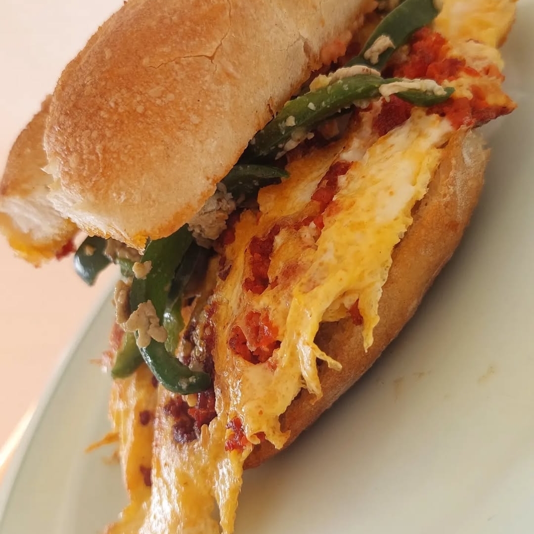 Torta de Huevo con Chorizo