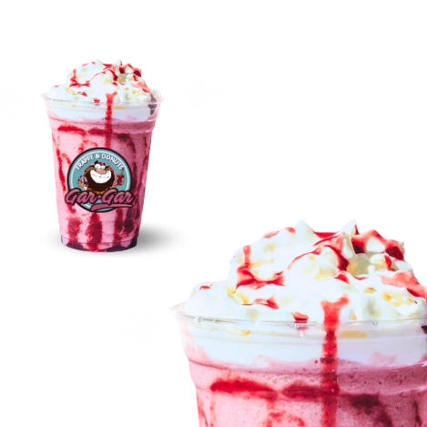 Frappé Fresas con Crema