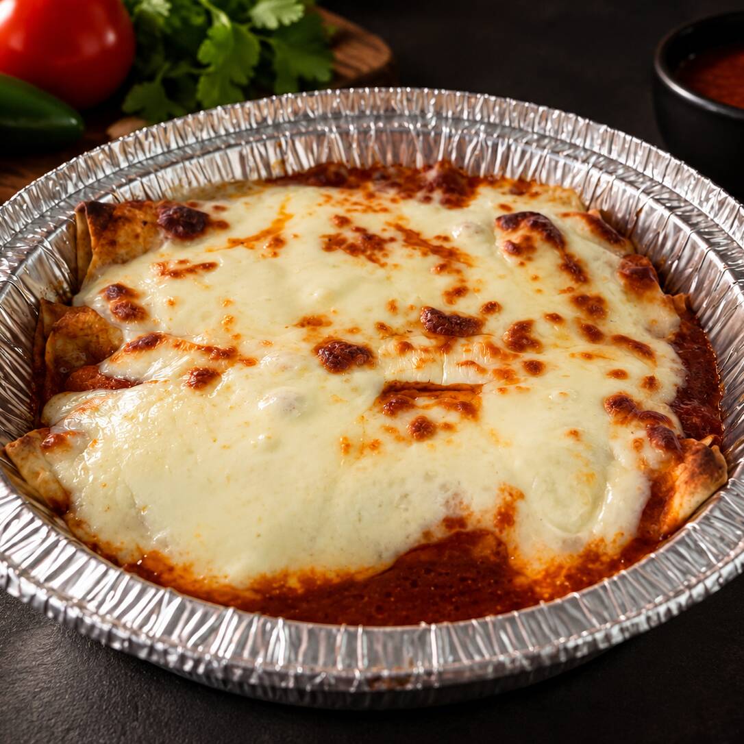 Enchiladas de guajillo