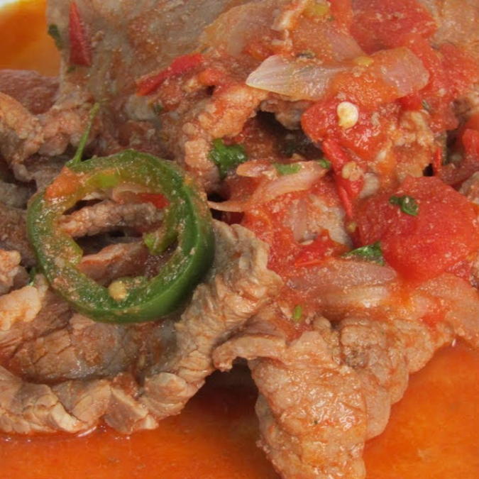Bistec a la Mexicana