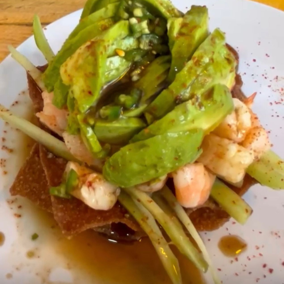 Tostada sazen
