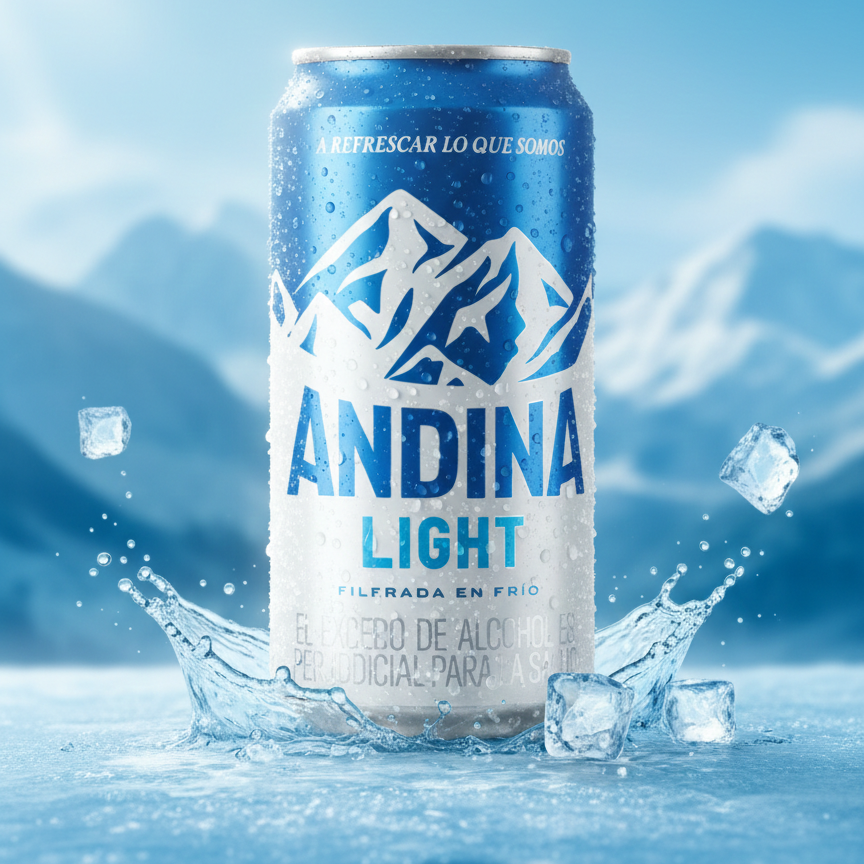 Cerveza light Andina