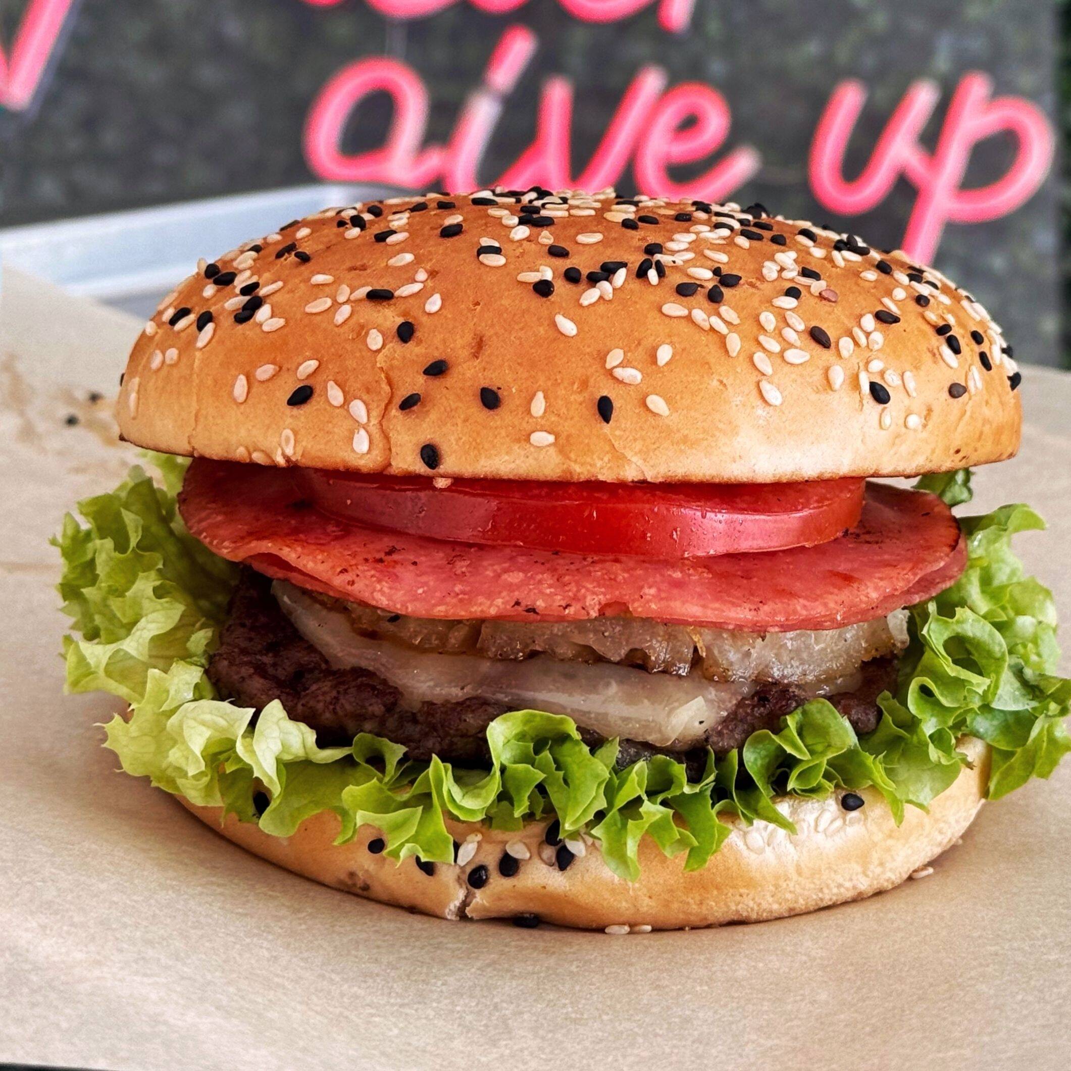 Hamburguesa Hawaiana