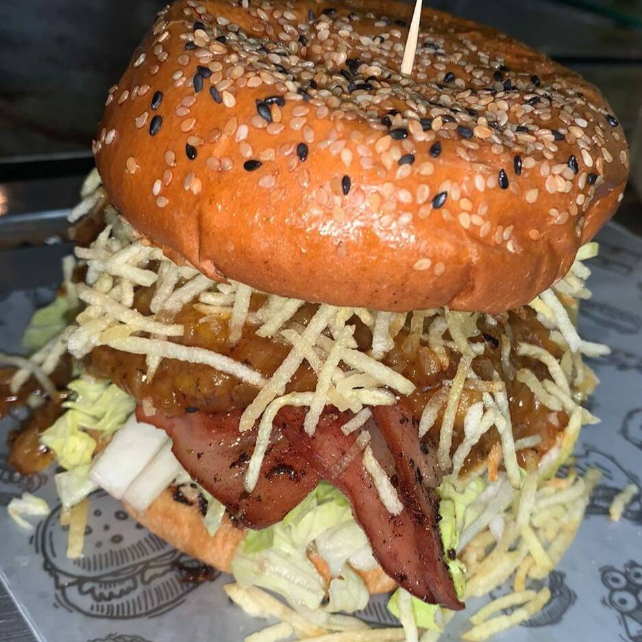 Combo Hamburguesa Mixta + Papas + Gaseosa 400 ML