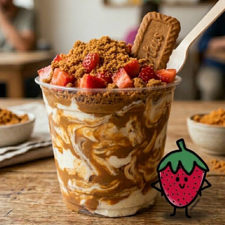 Fresas/Crema Lotus