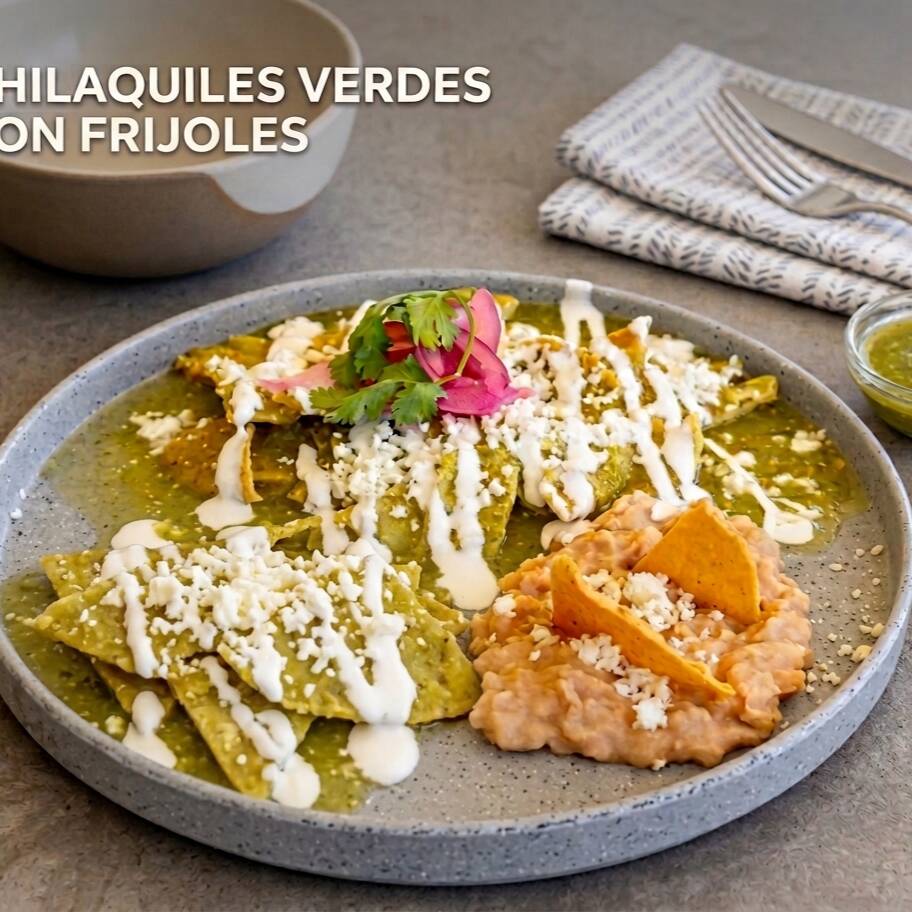 Chilaquiles Verdes Sencillos