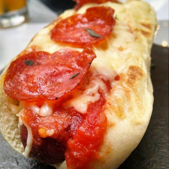 Hot Dog Pizza